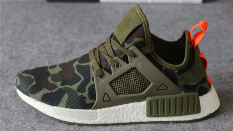 Real Boost Adidas NMD XR1 PK Green Camo